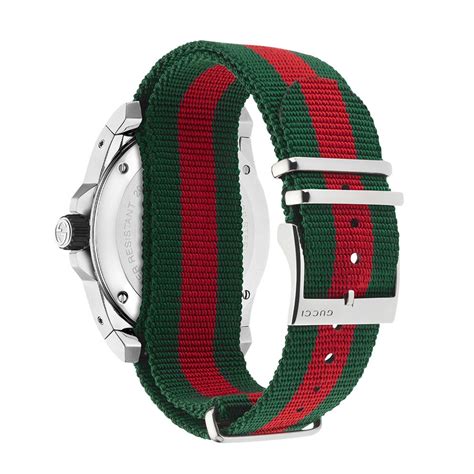 gucci big g red green strap watch|Gucci interchangeable watch straps.